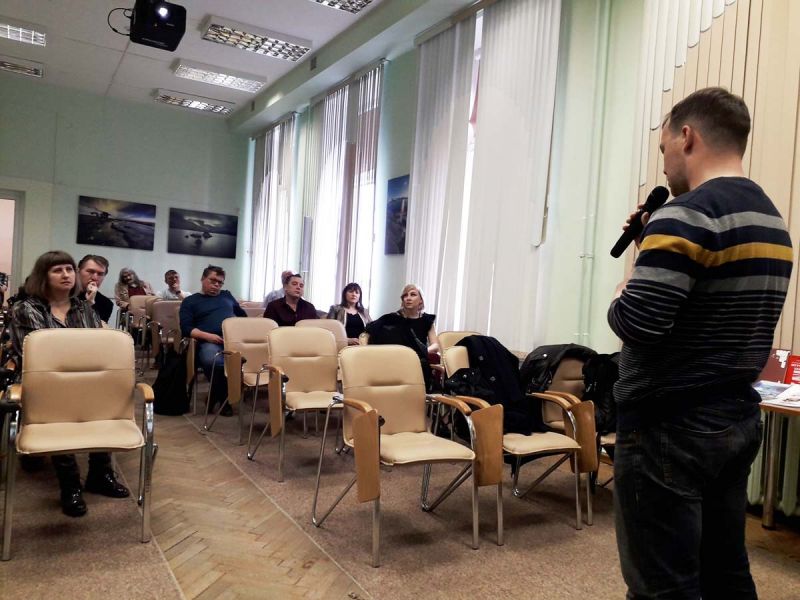 Читаю стихи в Мурманске
