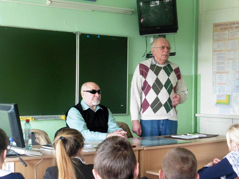 Член СП Александр Гахов и член объединения Рассвет Борис Котренко