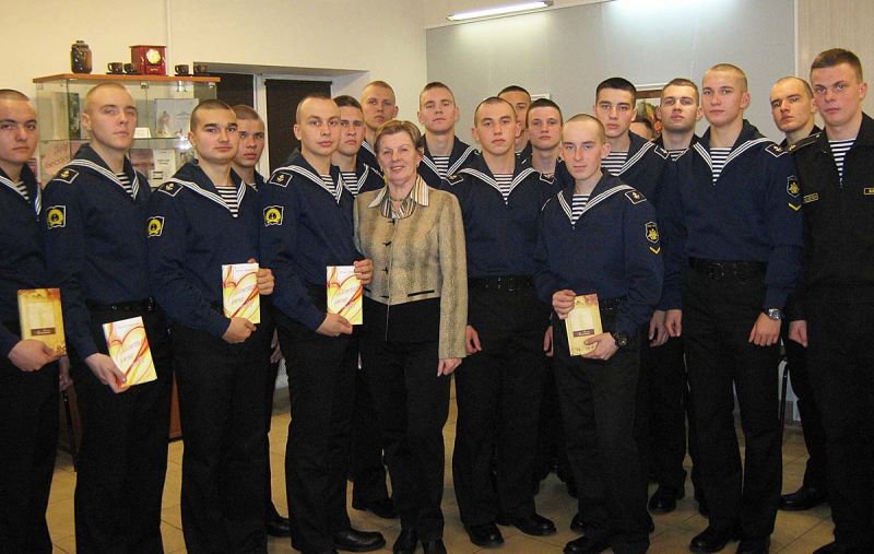 Среди курсантов после выступления